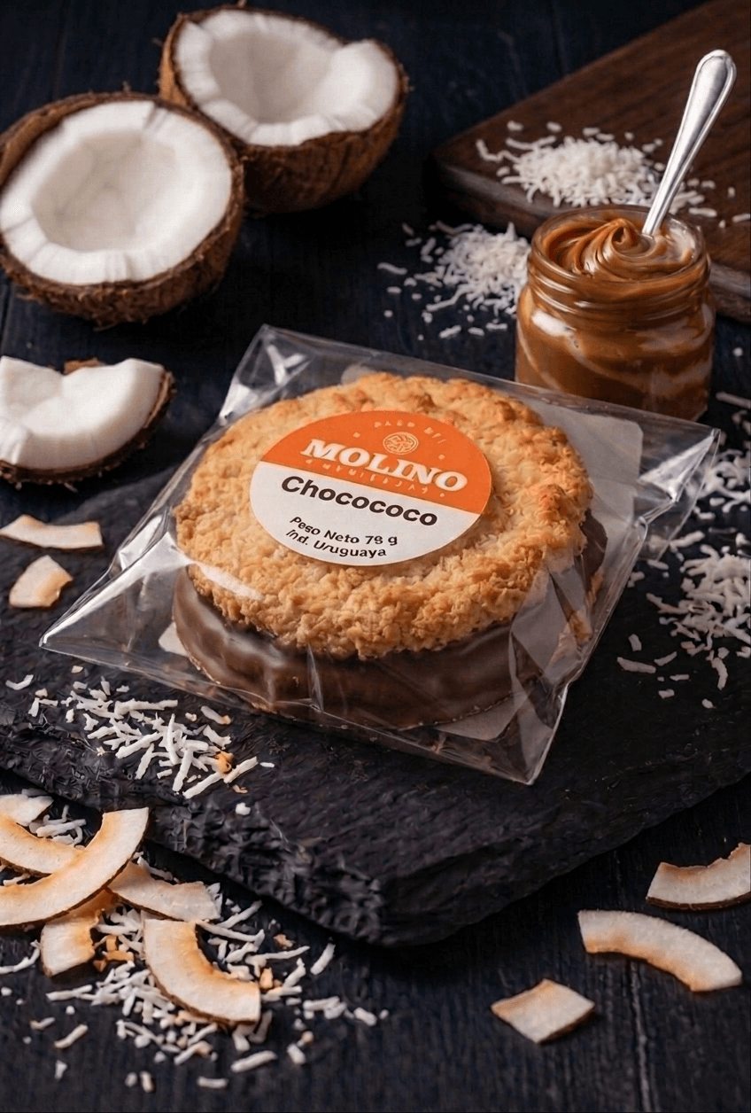 Alfajor chocococo